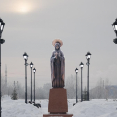 Памятник Святой Варваре. Собор Рождества Христова. Фото: К. Новиков